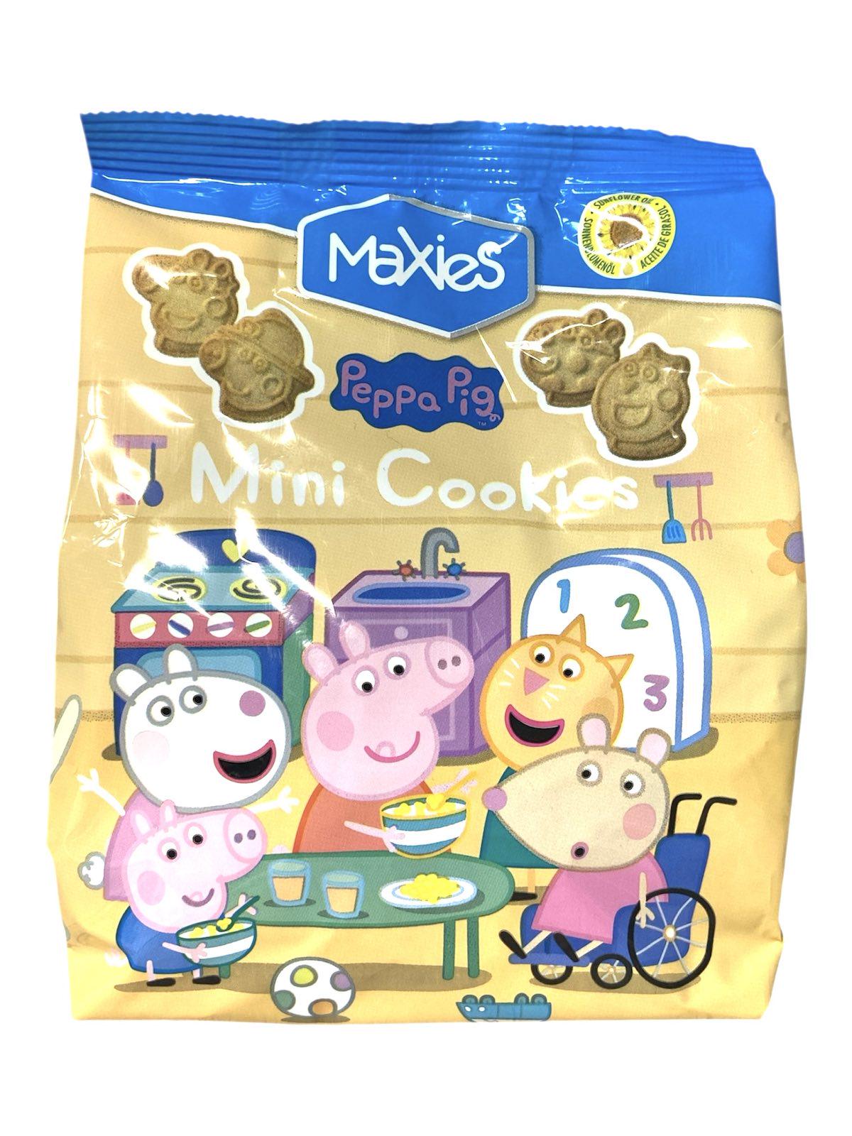 Печиво міні Maxies Свинка Пеппа з ванільним смаком 250 г (60942)