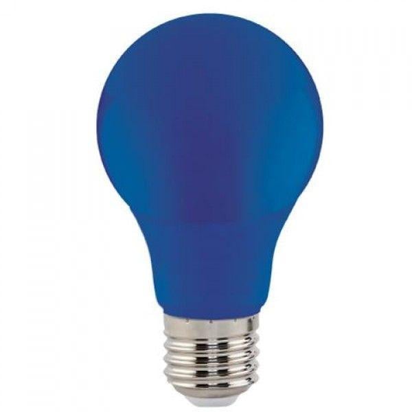 Лампа Lemanso светодиодная 7W A60 A60 E27 175-265V Синий (LM3086)