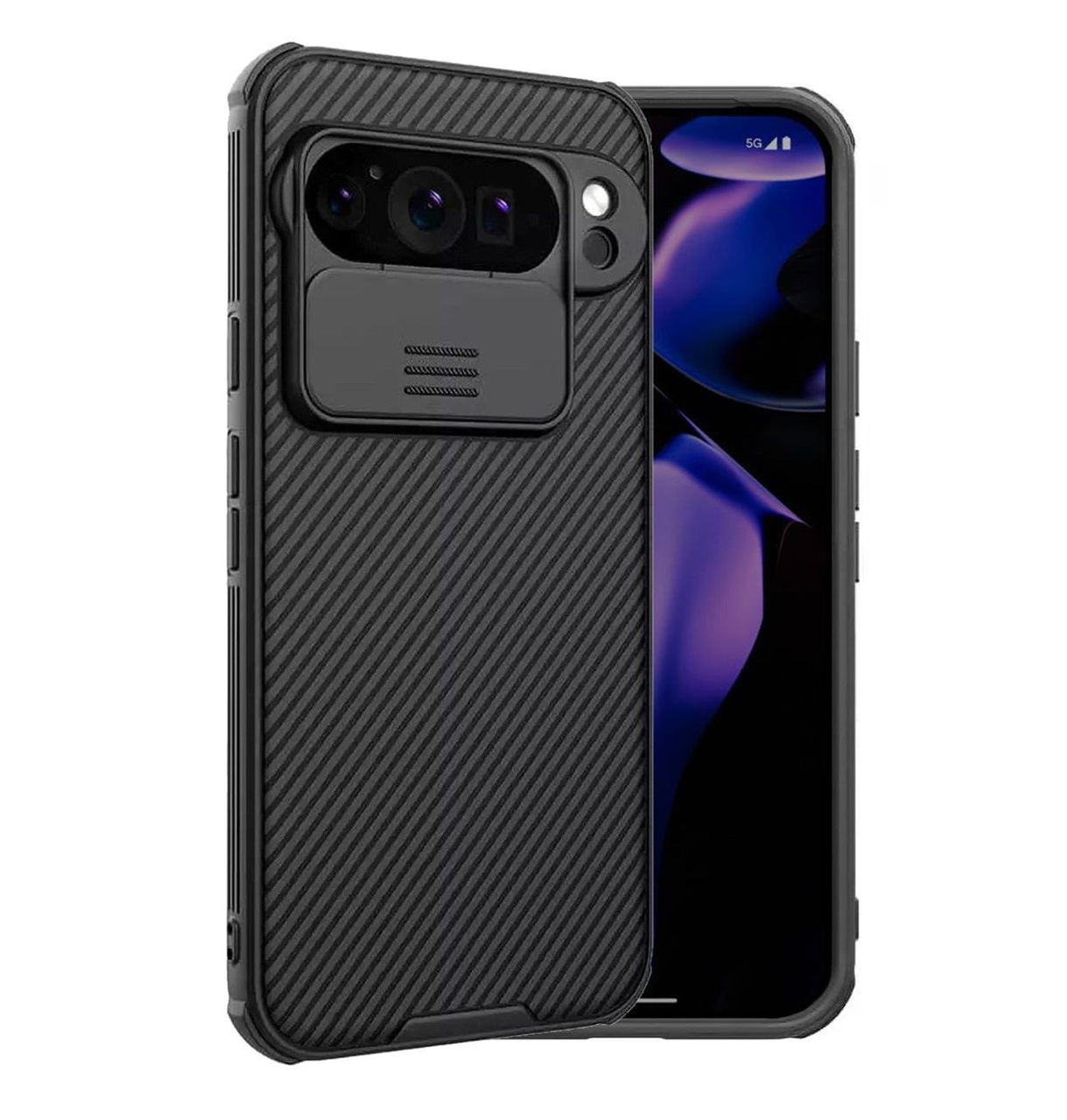 Чохол бампер Nillkin CamShield Pro для Google Pixel 9 Pro XL Black