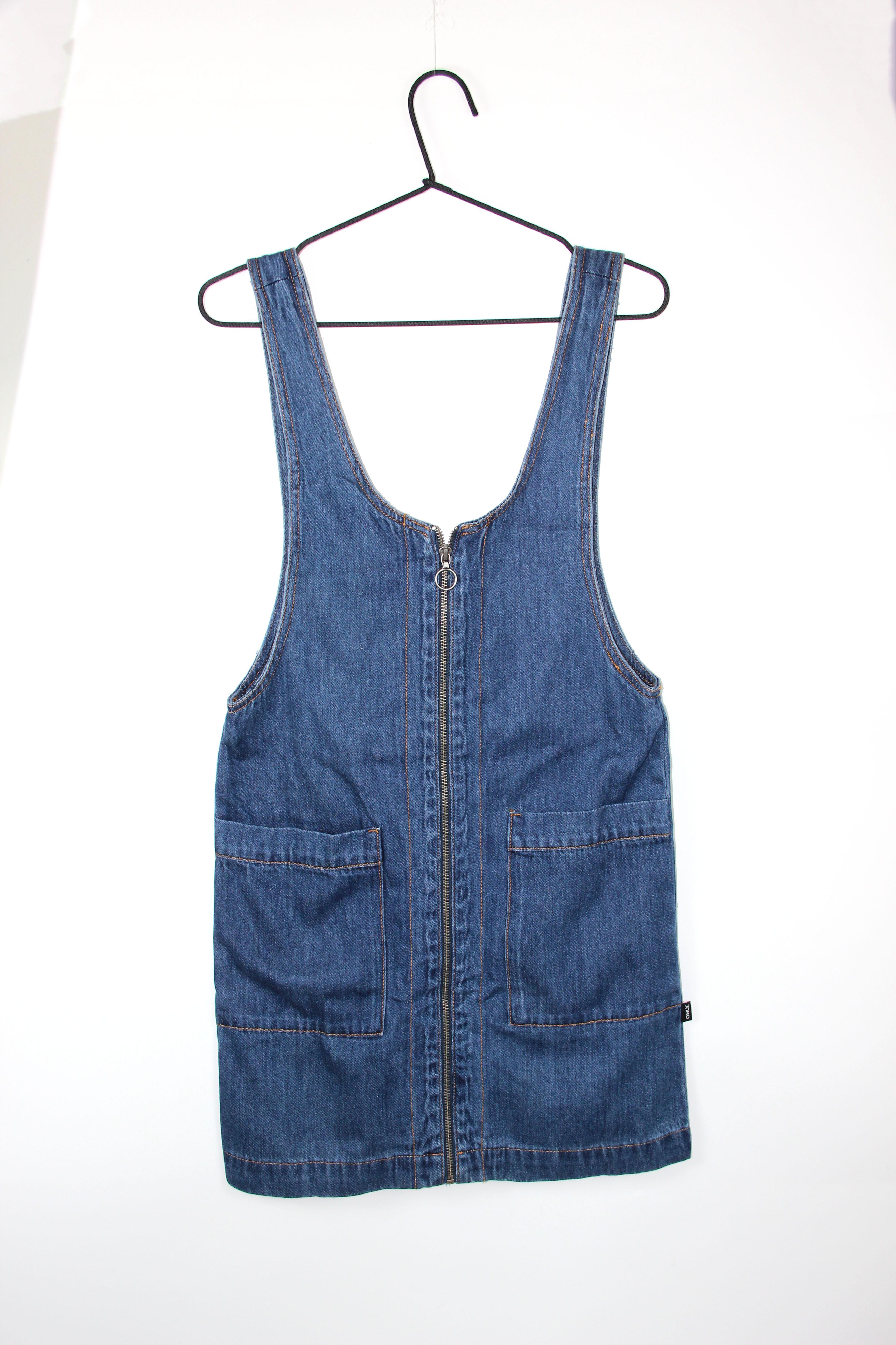 Сарафан ONLY 117342536 XS Синий (8024327811692)