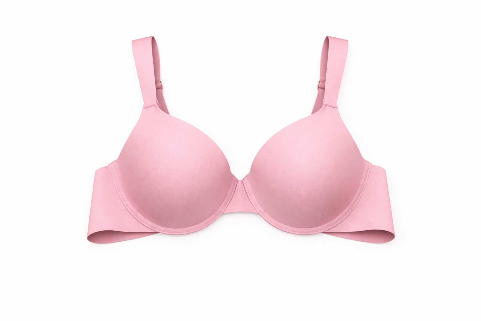 Бюстгальтер безшовний з формованими чашками 95C Пудра (5174431)