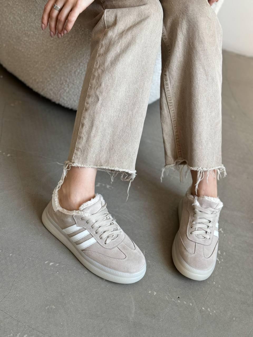 Кеди жіночі на хутрі Maya Shoes р. 39 Бежевий (3021/1) - фото 20 Кеди жіночі на хутрі Maya Shoes р. 39 Бежевий (3021/1) - фото 20