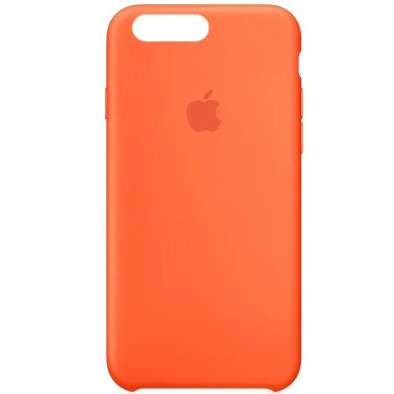 Противоударный Чехол Silicone Case AA для Apple iPhone 7 plus/8 plus 5.5" Оранжевый/Electric Orange