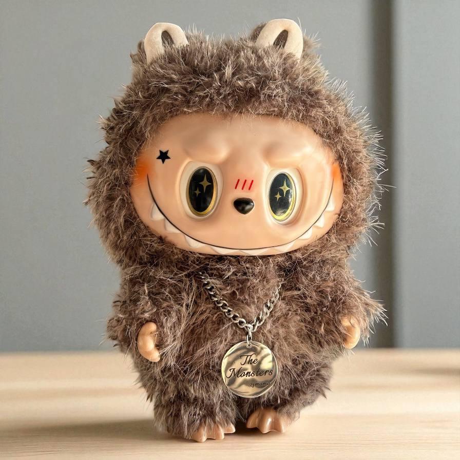 Игрушка Labubu Folem Zimomo 38 см Коричневый (135694)