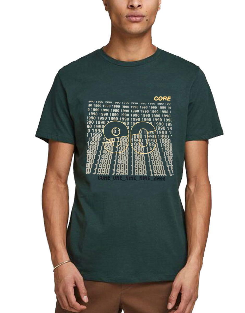 Футболка Jack & Jones 12173066x40 мужская S Зеленый (173075)