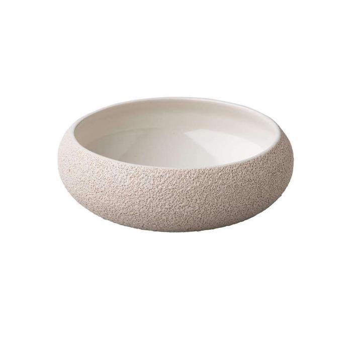 Тарелка глубокая VULCAN Studio Raw Vulcanic 1200 мл d19,5х6,7 см White (RD18523)
