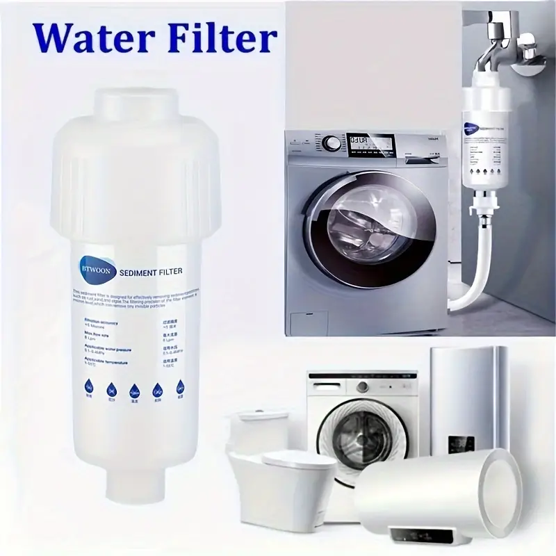 Фильтр для душа и ванной с тремя картриджами - фото 4