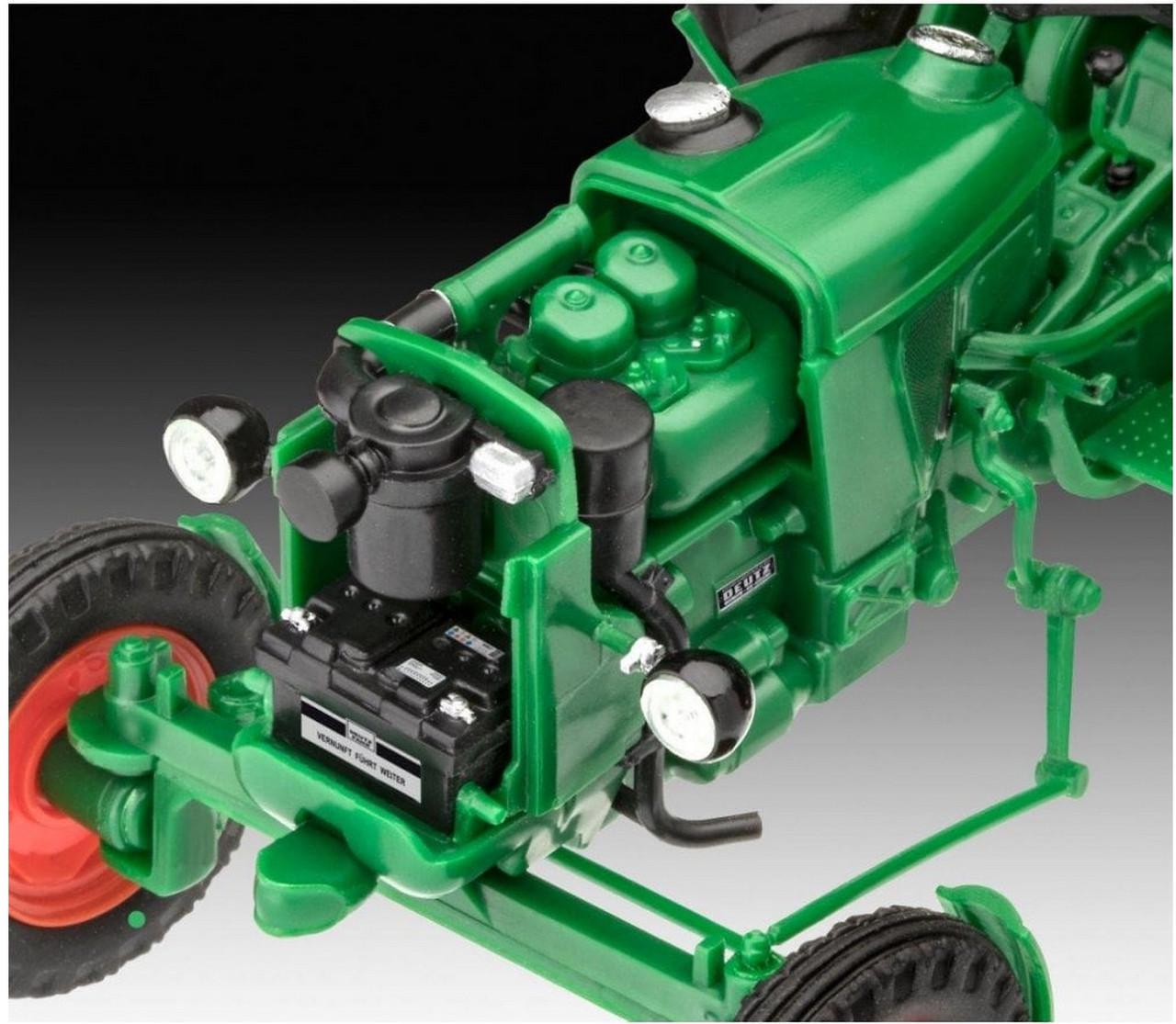 Збірна модель Revell Трактор Deutz D30 рівень 2/1:24 (RVL-07826) - фото 9