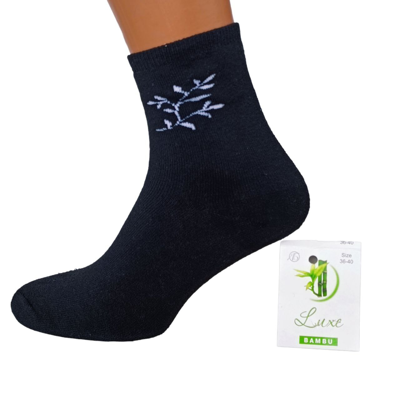 Шкарпетки жіночі Luxe Гілка зимові махрові високі р. 36-40 Темно-сірий (34212)