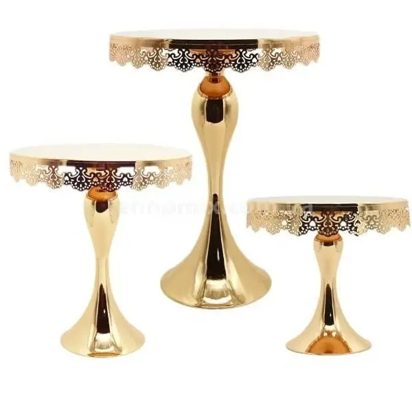 Набор подставок 16412-1 для десертов с кристаллами 3 шт. (44506-_2118)