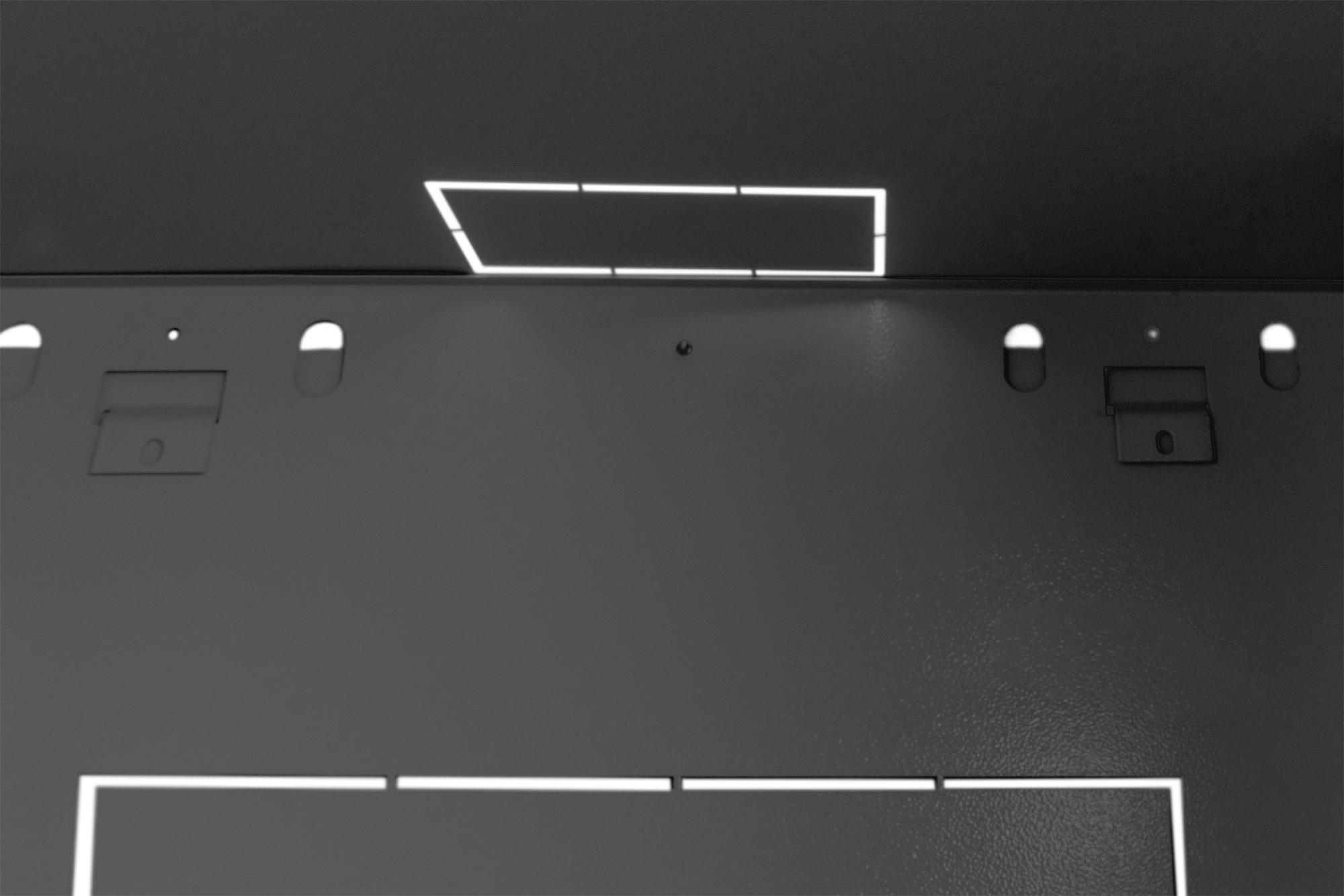 Шкаф серверный Digitus настенный разборной 7U 19" 416х600х450 мм Черный (DN-1907-U-EC-SW) - фото 6