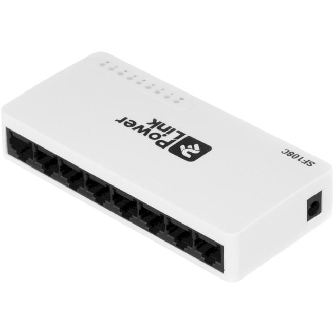 Коммутатор 2E PowerLink SF108C 8хFast Ethernet (2E-SF108C)