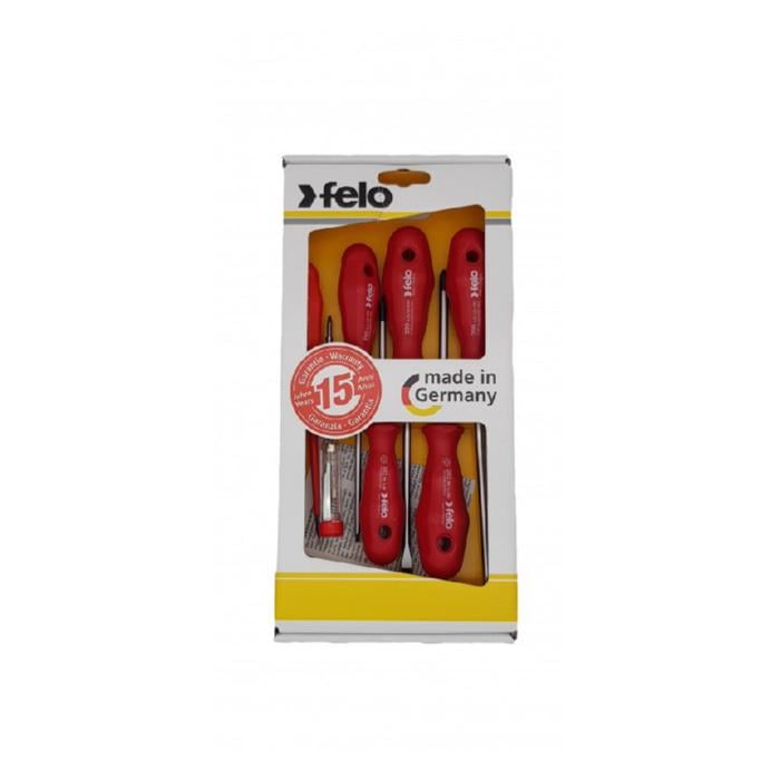 Набор комбинированных отверток Felo 6 шт. и отвертка-индикатор 220-250 V 20097197 (14615)
