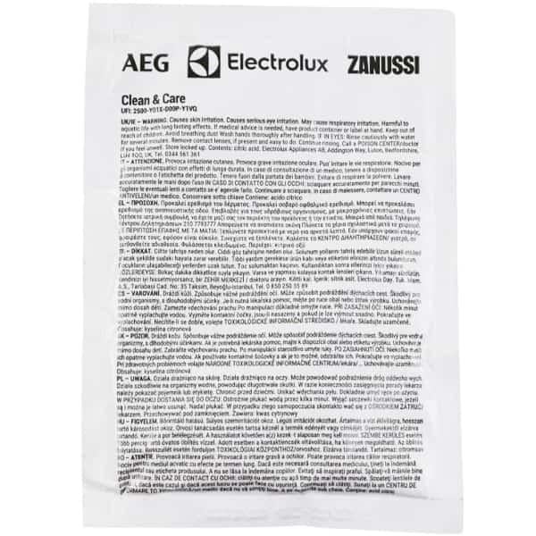 Порошок для чистки накипи стиральной и посудомоечной машины Electrolux 902986547 50 г (00000049936) Порошок для чистки накипи стиральной и посудомоечной машины Electrolux 902986547 50 г (00000049936)