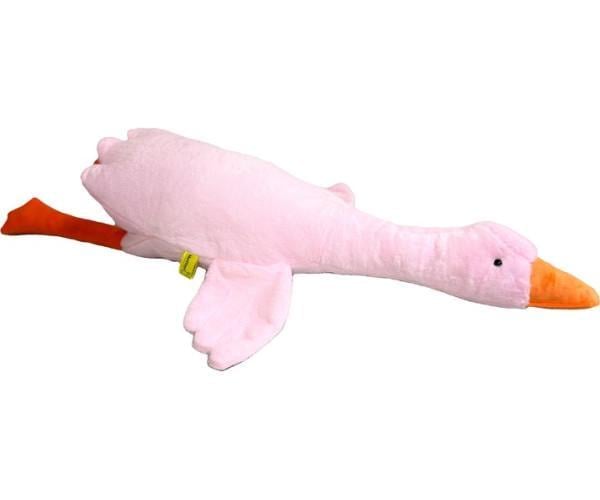 Мягкая игрушка подушка Гусь-обнимусь 70 см Розовый (ftlx-1058)