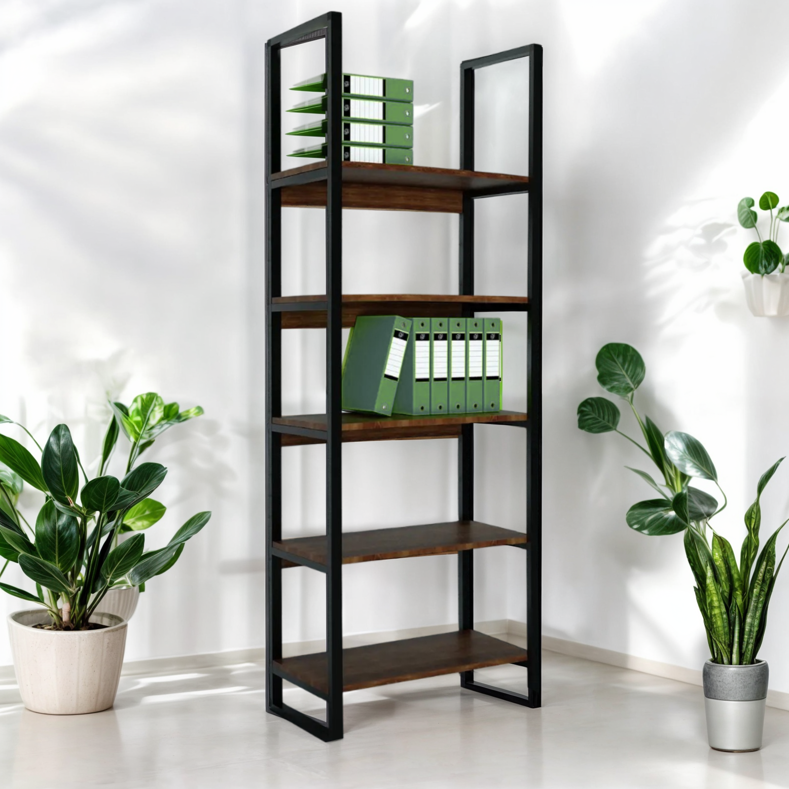 Стеллаж офисный Tobi Sho LOFT Volcano СЛВ/1 для документов 600x400x1900 мм Фаервуд
