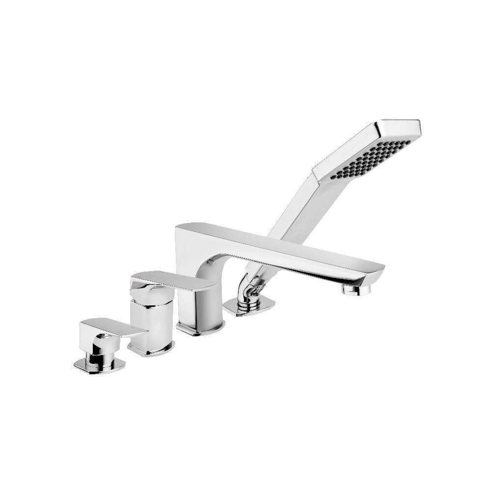 Змішувач для ванни KFA Armatura Mokait на борт Хром (TP-5535-210-00)
