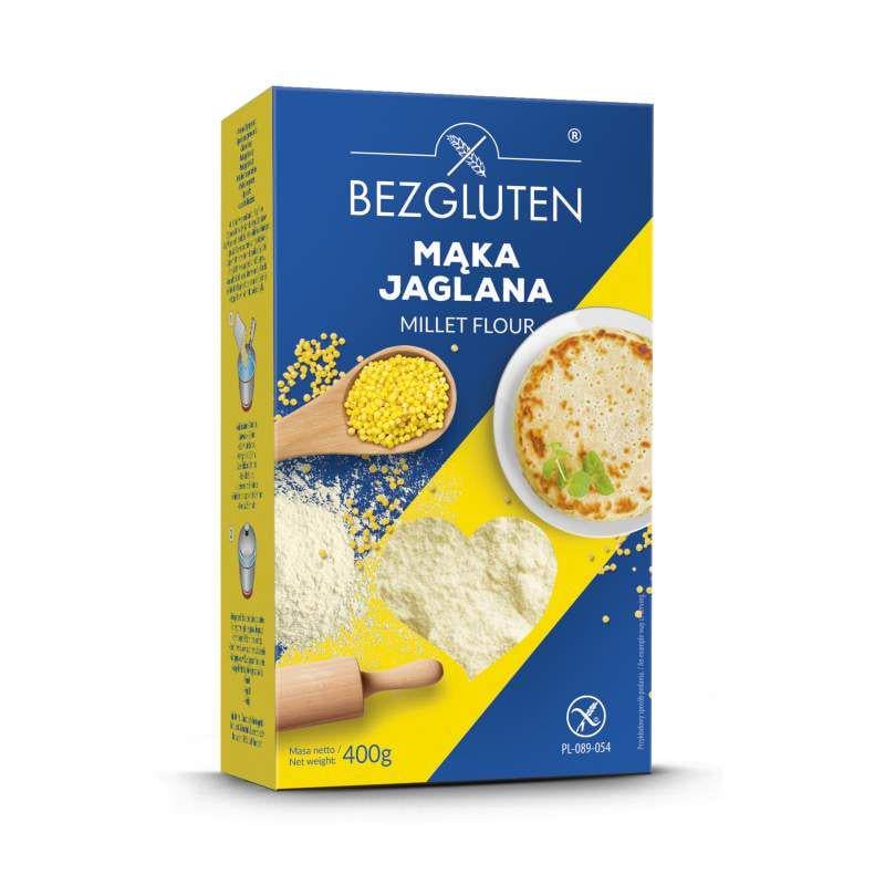 Мука без глютена Bezgluten пшеннная 400 г (5906720576779) - фото 1