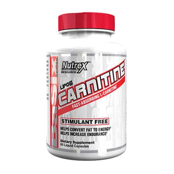 Жироспалювач для спорту Nutrex Lipo-6 Carnitine 60 Liquid Capsules - фото 1