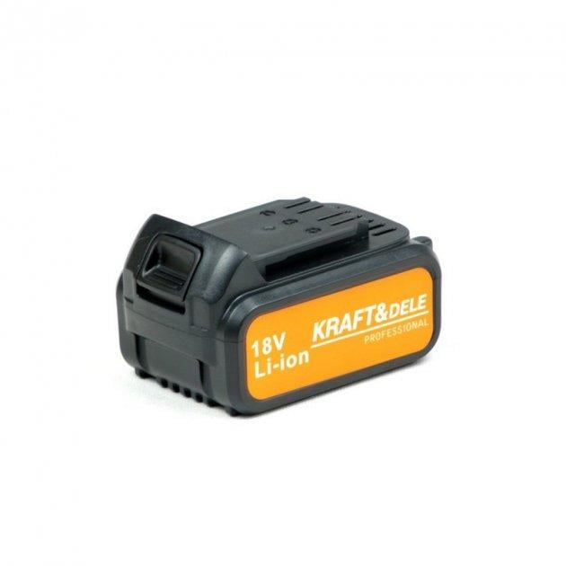 Акумулятор Kraft&Dele KD1760 2494073689 для садових інструментів серії X-SERIES 20 В 4 А/год Li-Ion - фото 4 Акумулятор Kraft&Dele KD1760 2494073689 для садових інструментів серії X-SERIES 20 В 4 А/год Li-Ion - фото 4