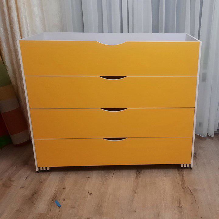 Кровать 4-х ярусная Gap DS-21 с крышкой для дошкольных учебных заведений (ЛDS21)