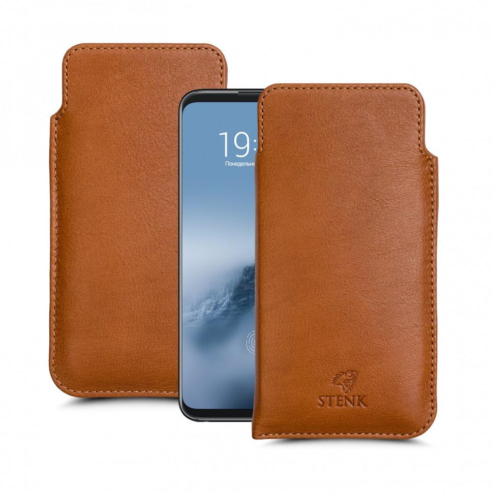 Футляр Stenk Elegance для Meizu 16th Plus Camel (62423)