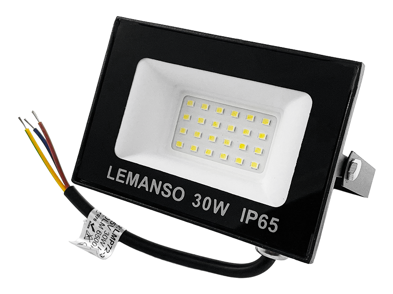 Прожектор светодиодный Lemanso LMP72-30 Нептун 30W 6500K 1680Lm IP65 (7784)