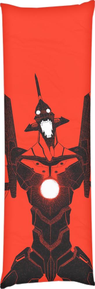 Подушка дакимакура Evangelion Евангелион 3 50х150 см (13546207)
