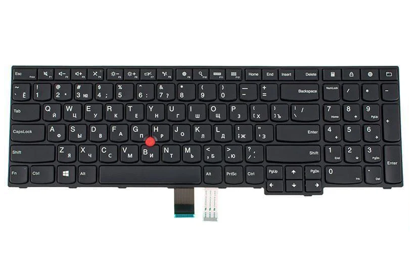 Клавиатура для ноутбука Lenovo ThinkPad E560c Черный (182231)