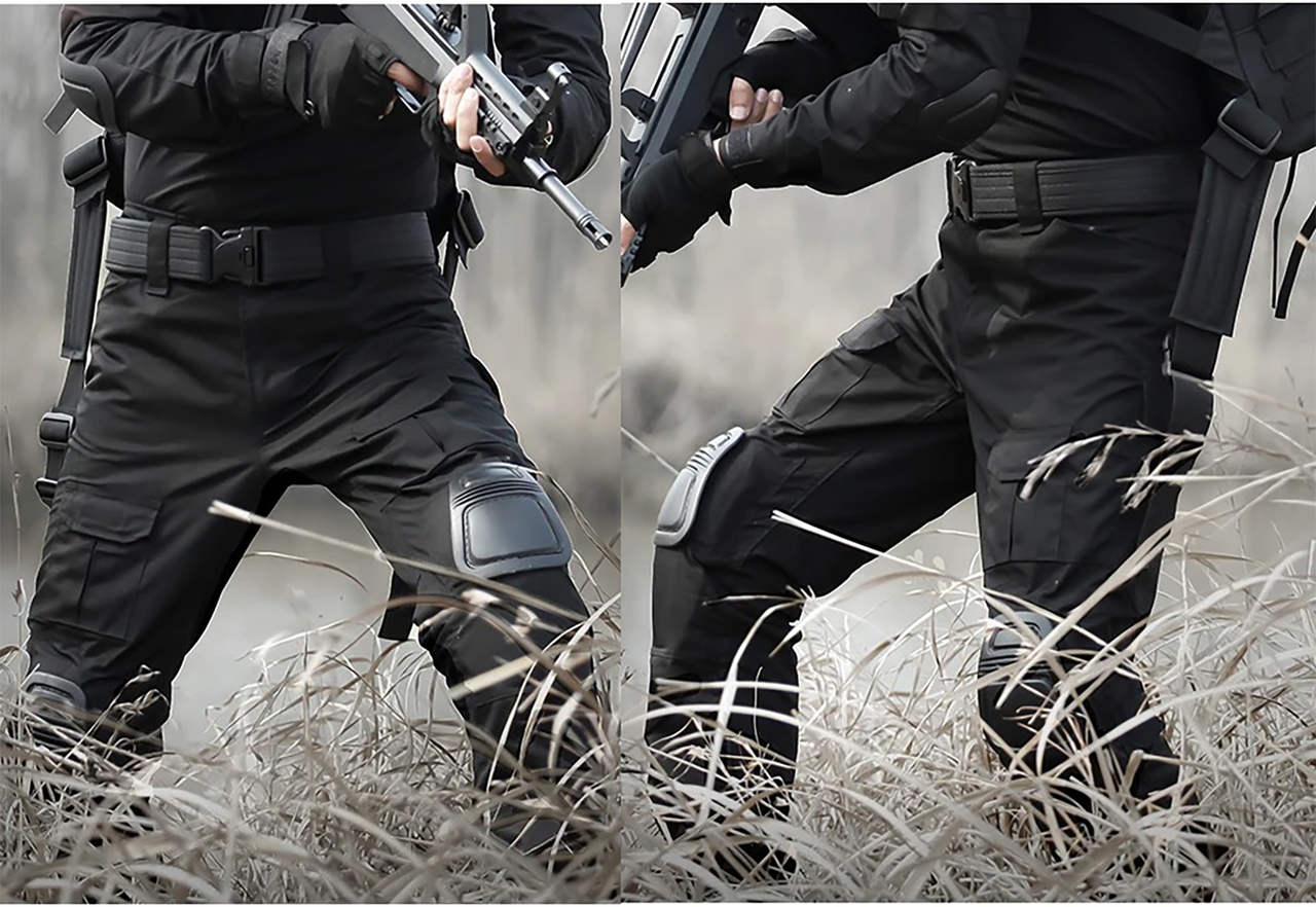 Брюки мужские рипстоп с наколенниками XXL Черный - фото 9