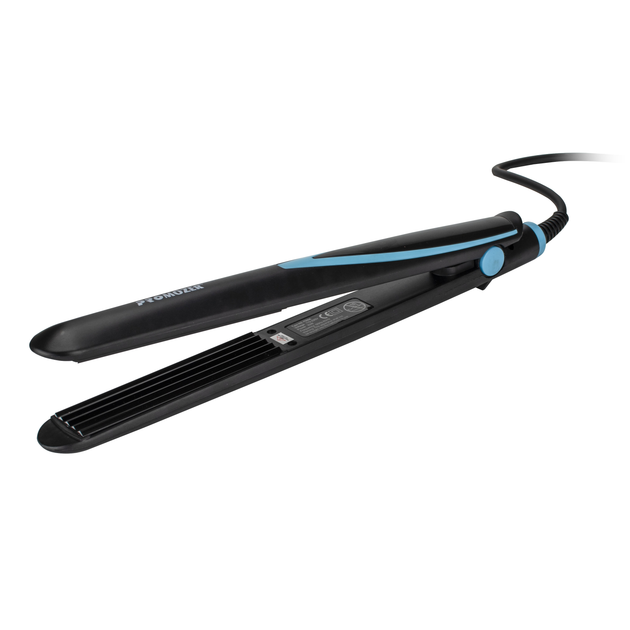 Утюжок для волосся-гофре PROMOSER 7056A з керамічними пластинами 25-30 Вт чорний (ML-04805) Утюжок для волосся-гофре PROMOSER 7056A з керамічними пластинами 25-30 Вт чорний (ML-04805)