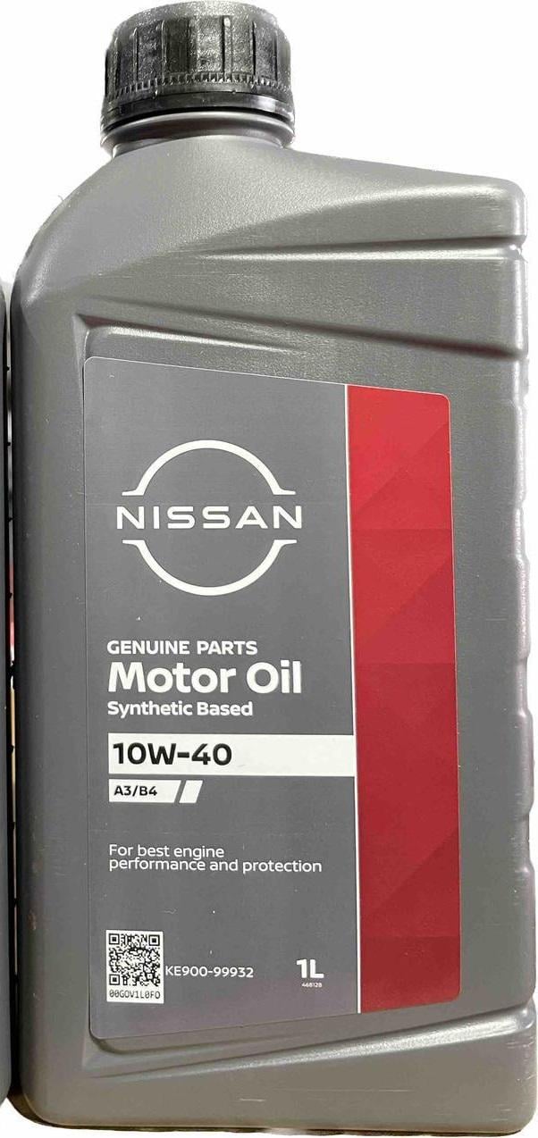 Моторное масло Nissan Motor Oil 10W-40 1 л (KE90099932) Моторное масло Nissan Motor Oil 10W-40 1 л (KE90099932)