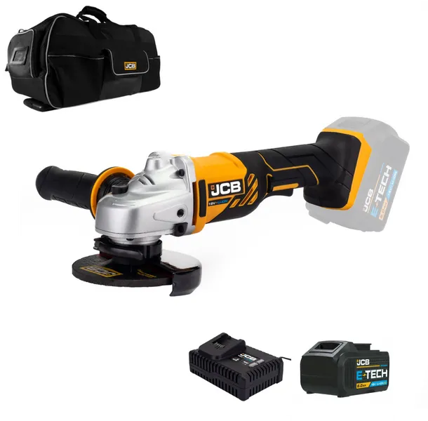 Шлифмашина аккумуляторная JCB (BAMFORD) JCB-18AG-5BG-E (17626939) Шлифмашина аккумуляторная JCB (BAMFORD) JCB-18AG-5BG-E (17626939)