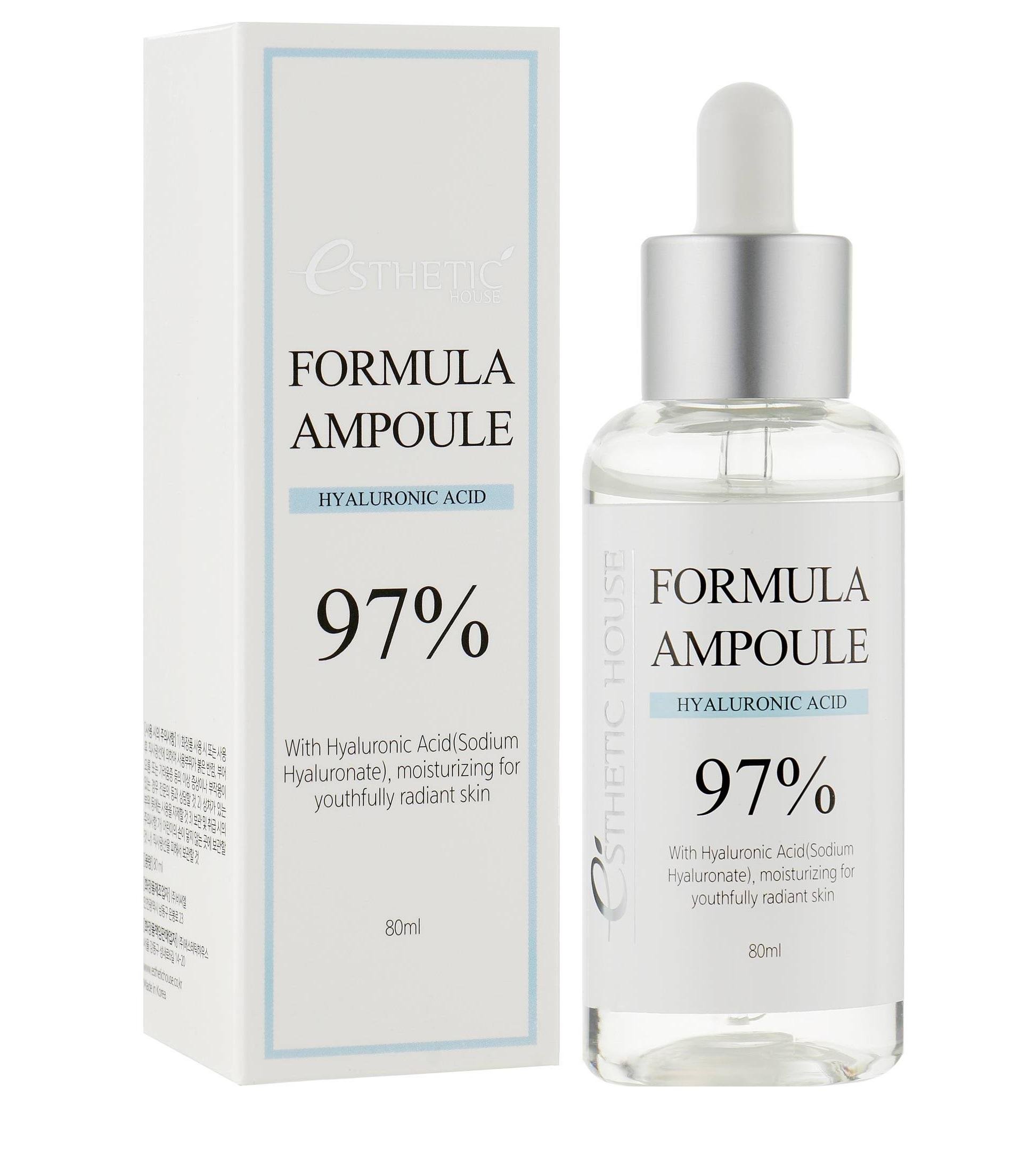 Зволожуюча сироватка для обличчя Formula Ampoule Hyaluronic Acid Esthetic House 80 мл (8809450011572)