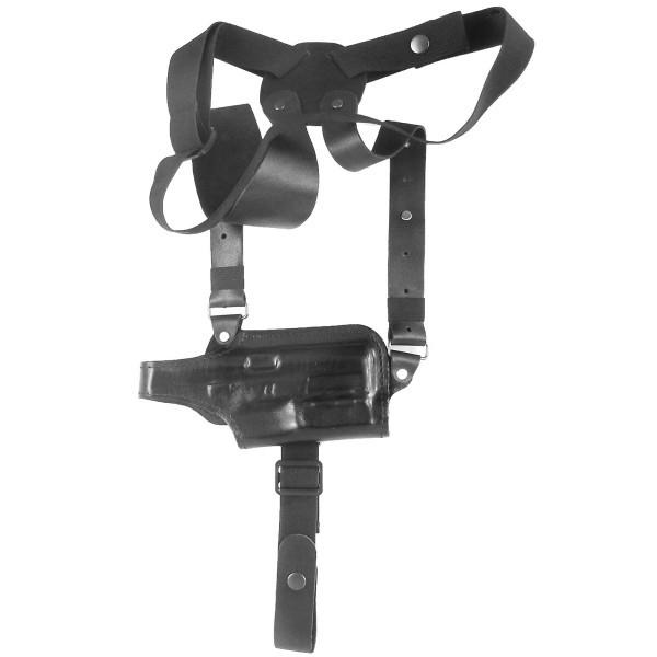 Кобура Медан CZ P-10C c фонариком оперативная кожаная формованная с комбинированным креплением (24819922)