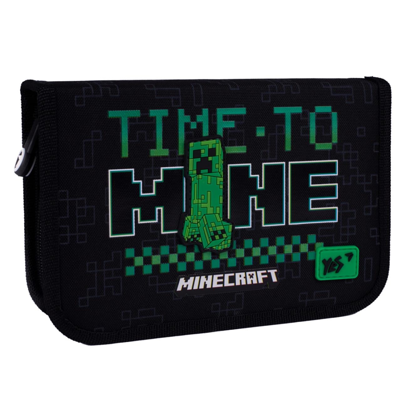 Пенал школьный YES Minecraft Time жесткий 1 отделение Черный (533631) Пенал школьный YES Minecraft Time жесткий 1 отделение Черный (533631)