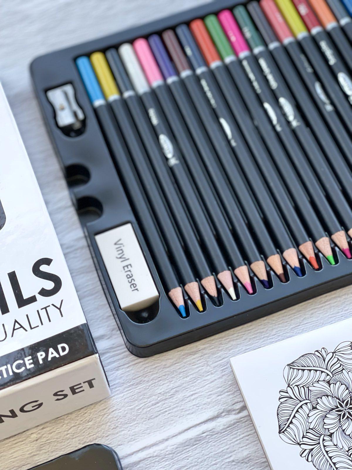 Набор карандашей + ластик + точилка + разрисовка мандала Art Planet 30 листов большой - фото 6 Набор карандашей + ластик + точилка + разрисовка мандала Art Planet 30 листов большой - фото 6