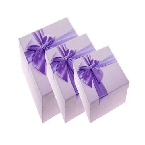 Набор подарочных коробок Stenson R33304V Luxury 3 шт. Pink