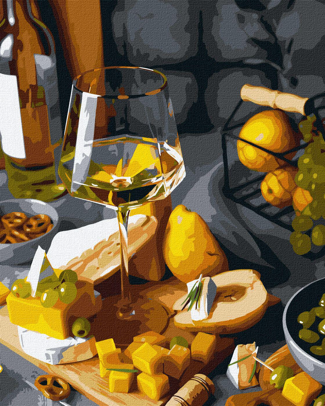 Картина по номерам Идейка Долгожданный ужин 40x50 см (KH5530)