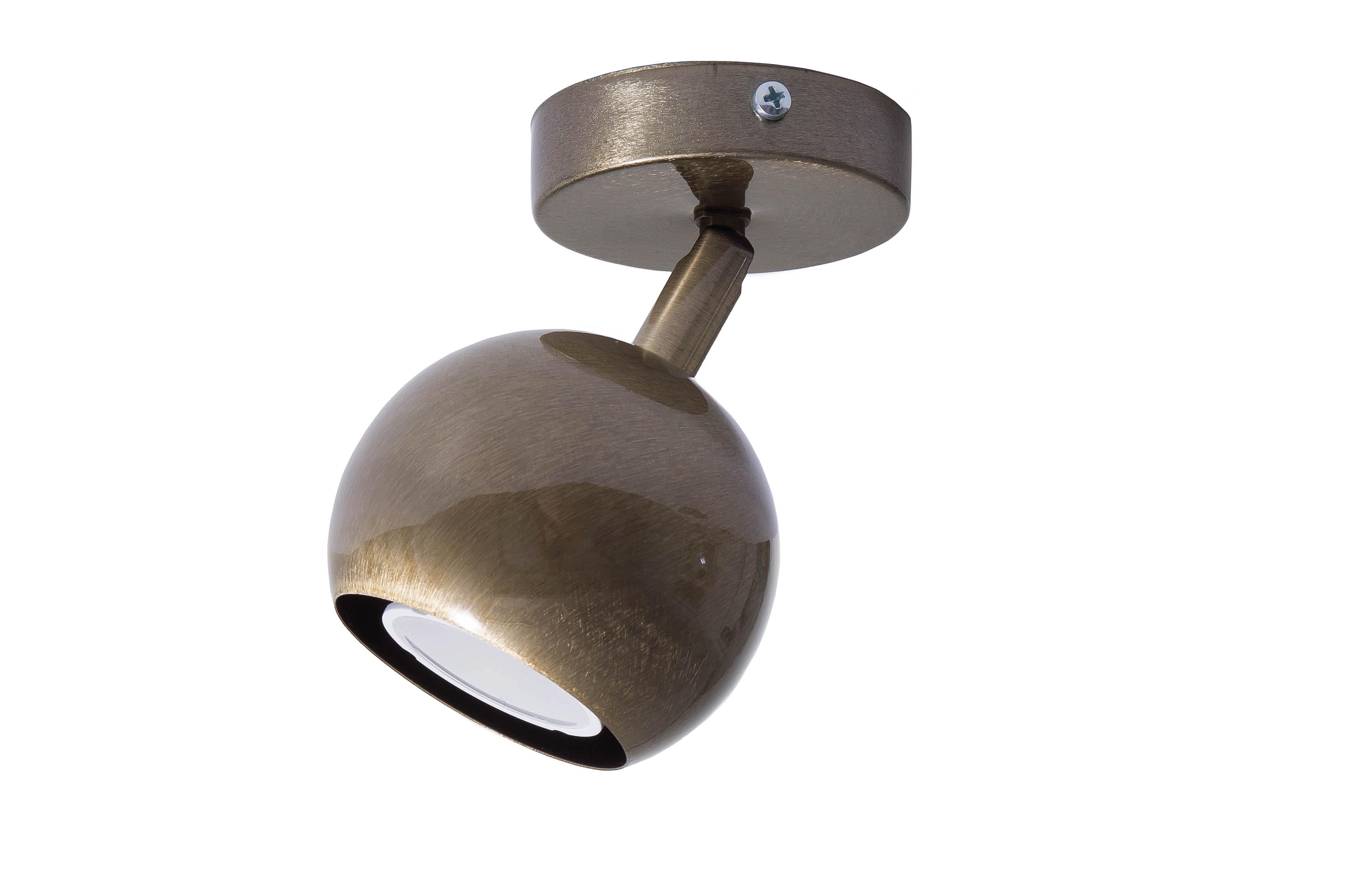 Светильник настенно-потолочный MSK Electric Core поворотный NL 11151-1 BN