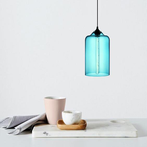 Подвес Loft Glass D18/H30 Blue (042151-SHL)