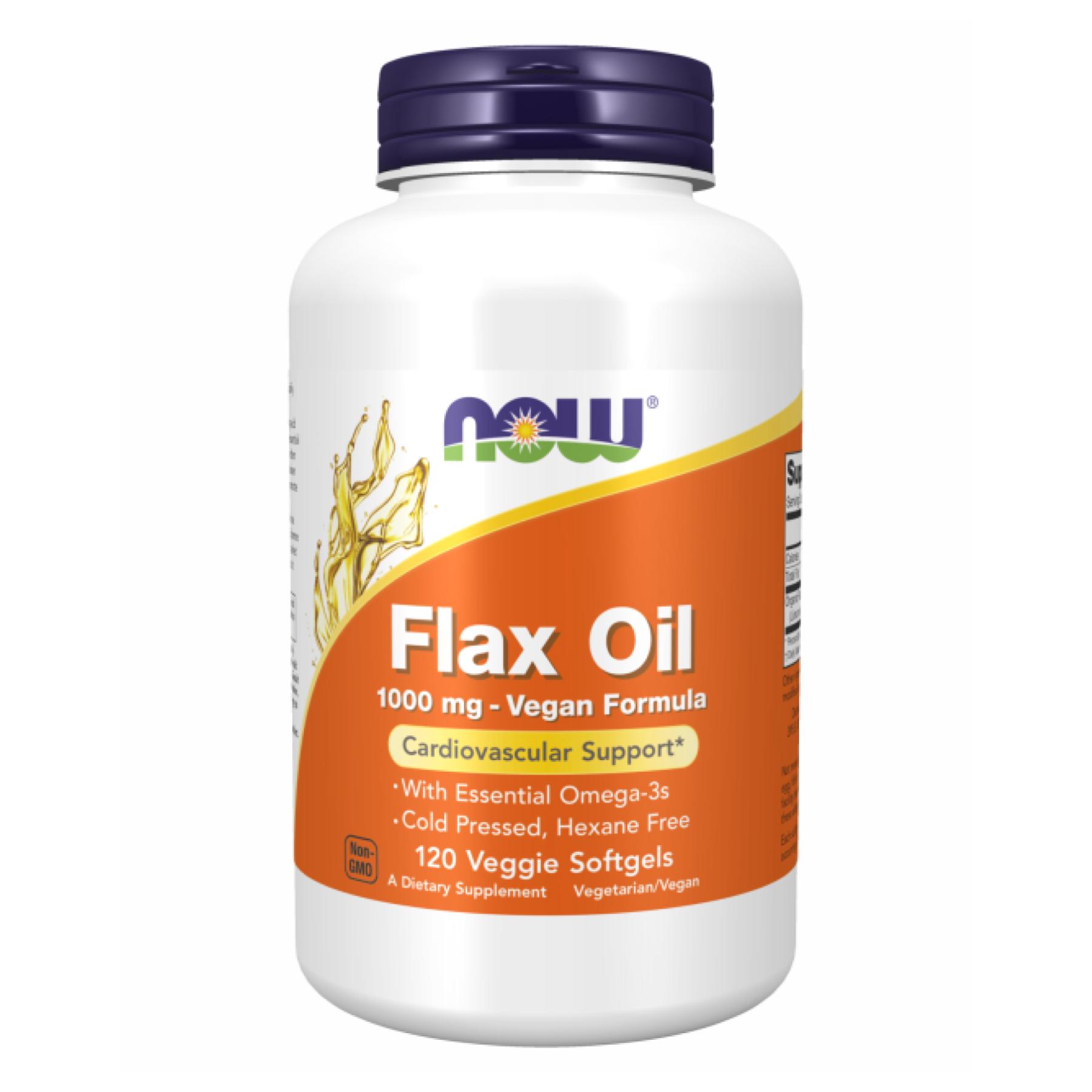 Добавка Flax Oil Org 1000 mg 120 vgels (2022-10-2381)
