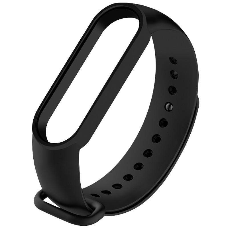 Ремінець силіконовий для Xiaomi Mi Band 7 Чорний (00000054947_1)