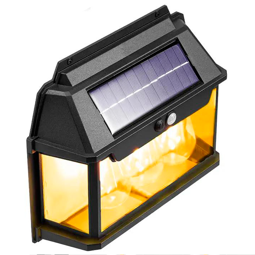 Фонарь вольфрамовый на солнечной батарее 999-38W датчик движения /18650 (2571645452)