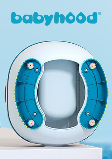 Горщик Лу Лу Babyhood BH-128B Блакитний (29397298) - фото 3 Горщик Лу Лу Babyhood BH-128B Блакитний (29397298) - фото 3