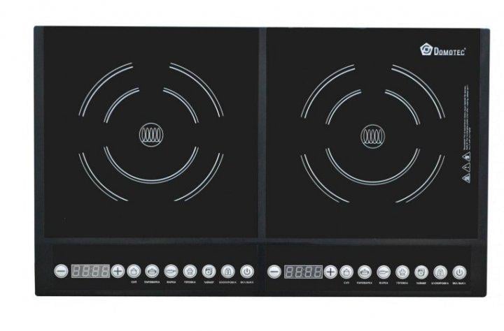 Плита индукционная Domotec MS-5862 на 2 конфорки (700256302)