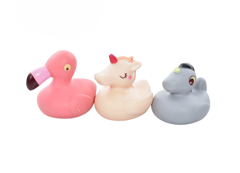 Детский игровой набор животных Bath Toys 638-14 для купания 3 шт в наборе (2698814341)