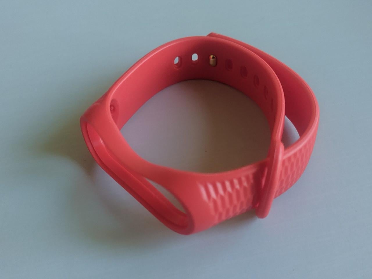 Ремінець для смарт-годинників Xiaomi Mi Band 4/3 MiJobs Aurora силіконовий Червоний (1990P)