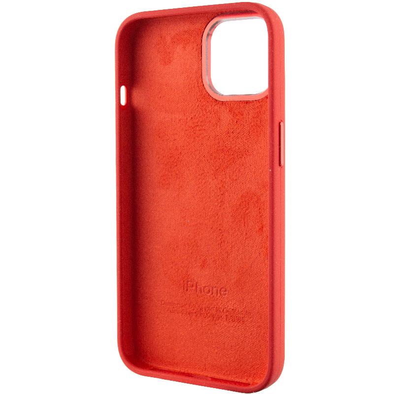 Противоударный чехол Silicone Case Metal Buttons (AA) для Apple iPhone 12 Pro Max (6.7") Красный / Red - фото 5