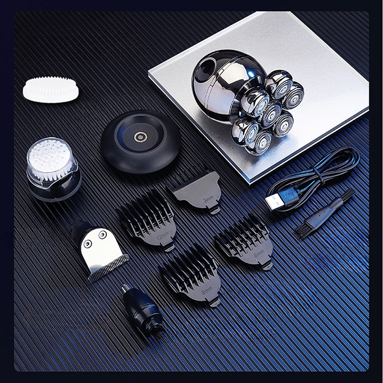 Електробритва чоловіча для бороди VGR V-315 із плаваючою головкою Хром (HPV315) - фото 16 Електробритва чоловіча для бороди VGR V-315 із плаваючою головкою Хром (HPV315) - фото 16